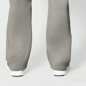 High Performance Hip Hop Punk Style Men's Drawstring Waist Flare Pants Full Length Sportswear <b>Winter</b> Wear Fleece Flared <b>Trouser</b> - Product Image 4