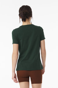 Bella + Canvas B6400 Camiseta de manga corta relajada para mujer Camiseta atlética sólida - Product Image 3