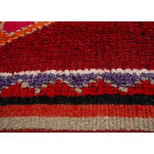 Nuray Large Area Hand Knotted Wool Rugs <b>Red</b> Orange Geometric Abstract Rectangle for Home-for Entryway Hallway Living 9x12 - Product Image 3