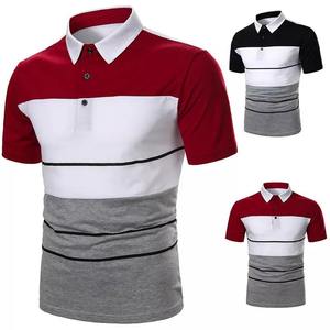 KATBROS INDUSTRY Chemise unie respirante à séchage rapide pour homme, grande taille, tendance, en coton et polyester, style streetwear décontracté pour l'été - Product Image 5