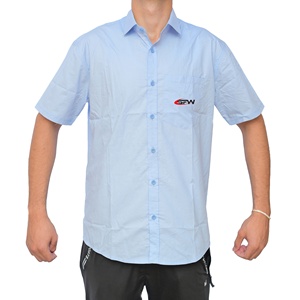 Camisa de Vestir para Hombre, Otoño, Cuello Mao, Manga Larga, Casual, Elegante, para Trabajo, Colores Sólidos, Mezcla de Algodón, Transpirable, Corte Ajustado - Product Image 1