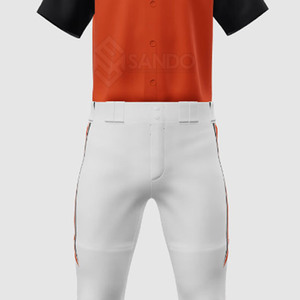 เครื่องแบบเบสบอลระบายอากาศได้ดีชุดเครื่องแบบไซส์ใหญ่ - Product Image 5