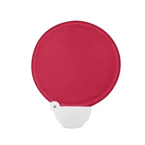Ventiladores de mano redondos de sublimación de disco volador <span class=keywords><strong>plegable</strong></span> de nailon con logotipo personalizado de venta directa de fábrica más vendidos - Product Image 2