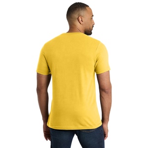 T-shirt en coton à col rond pour homme, manches courtes, couleurs personnalisables, plusieurs tailles, coupe ajustée, régulière ou ample, fabrication sous marque privée - Product Image 5