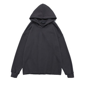 Sudaderas con capucha lisas Unisex 350Gsm, ropa de calle para hombre, de otoño con hombros caídos Sudadera con capucha, logotipo personalizado, impresión Digital, accesorio de invierno - Product Image 3