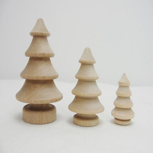 ของตกแต่งต้นคริสต์มาสสไตล์วินเทจ รูปหัวใจชุบเงิน พร้อมฐานไม้ อุปกรณ์ตกแต่งคริสต์มาส ทำจากไม้ - Product Image 3