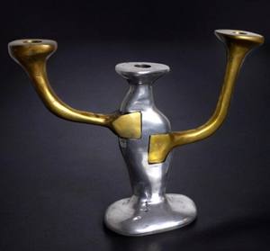 Portavelas de Metal hecho a mano, candelabros decorativos elegantes para el hogar, Hotel, boda y uso de exhibición de mesa - Product Image 4