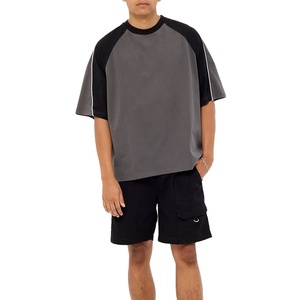 T-shirt de sport d'été personnalisable OEM de haute qualité à épaules tombantes, style streetwear, avec logo brodé – Créez votre propre design - Product Image 2