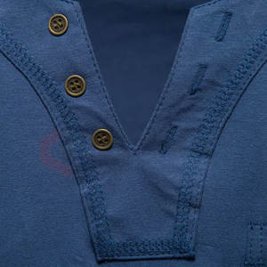 2025 Camiseta de algodón 100% con estampado de logotipo personalizado para hombre, duradera, cómoda, con cuello redondo, manga corta, en blanco para personalización - Product Image 2