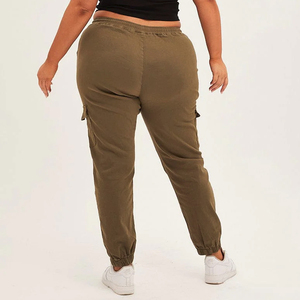Joggers Cargo con cordón de alta calidad para mujer, ropa de calle, pantalones con diseño de camuflaje para invierno, precios al por mayor - Product Image 5