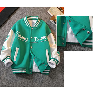 Todos los tamaños nueva llegada profesional nuevos hombres Pro Baseball Varsity chaqueta con cuello 2025 diseño Premium chaqueta de alta calidad - Product Image 6