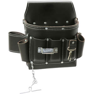 Nouveauté : Sac à outils pour électricien en cuir de qualité supérieure, avec structure extra résistante et grande capacité. - Product Image 1