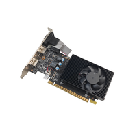   Tarjeta Gráfica Geforce GT 730 DDR3 de 2GB/4GB Opcional, PCIe X16 de Perfil Bajo, Chipset GT730, Salida HD VGA DVI, GPU para Oficina