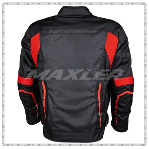 Chaqueta de moto de verano para mujer con armadura aprobada por CE, paneles de malla transpirable y forro impermeable - Product Image 2