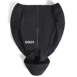 Veste gilet de haute qualité pour hommes confortable et chaude pour l'hiver personnalisée avec col montant micro étiquette brodée en gros - Product Image 4