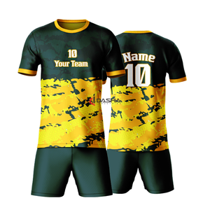 Uniforme de Fútbol Sublimado con Cuello Redondo de Poliéster, Personalizado, de Secado Rápido y Transpirable, para Equipos de Adultos - Product Image 5