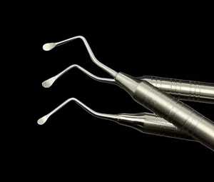 -Ain commercio all'ingrosso manuale dentale Gracey Bone Curette Set 4 buona qualità CE certificata classe II attrezzature per il riempimento dei denti di pulizia - Product Image 5