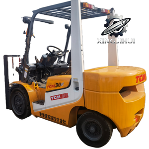 Montacargas TCM FD30T6 de 3 Toneladas, Montacargas Usado de Japón, Motor Isuzu C240, Máquina Usada, Montacargas a Gasolina, 3000MM, 3000KG, USADO - Product Image 1