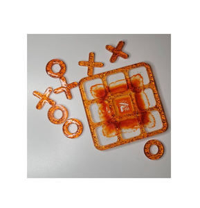 Juego de resina Tic Tac Toe para sala de estar, juego de mesa familiar clásico, juego de resina Tic Tac Toe, venta superior - Product Image 3