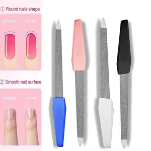 Small Metal Nail File 5" Diamond Dusted Coarse Nail Files Manicure Pedicure Tool Nail Diamond Dusted Pakistan Supplier