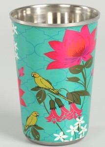 แก้วทองแดงรูปลักษณ์ใหม่ของอินเดีย,แก้วทองแดงทาสีมือราคาถูกอุปกรณ์เสริมทาสีด้วยมือทำด้วยมือทันสมัย - Product Image 6