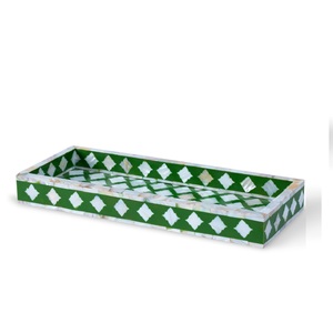 Bone Inlay Serving Tray Home & Hotel Luxury Custom Size Handmade Modern Durable square shape and at best price - Product Image 5