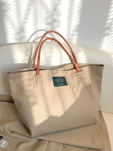 ถุงผ้าปอกระเจาผ้าใบ2สีทำด้วยมือพร้อมที่จับถุงกระสอบแฟนซีหรูหรารูปร่างหรูหราออกแบบได้ตามต้องการ - Product Image 5