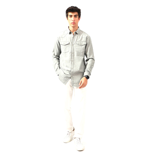 Venta al por mayor de fábrica de lujo Slim Fit hombres camisa de manga larga de algodón camisas de oficina para ropa formal en alta calidad precio adecuado - Product Image 6