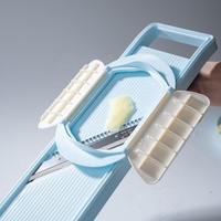 1,7 mm Fijne Julienne Groentesnijder Handmatig PS Roestvrijstalen Lemmet Gepatenteerde Veiligheidsbescherming Vaatwasmachinebestendig Eenvoudig in gebruik voor Wortelen