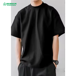 Wholesale High Quality Eco-Friendly Breathable <b>White</b> O-Neck T-Shirts Blank Custom Printed 100% Cotton <b>Plain</b> Men's T-Shirt - Product Image 5