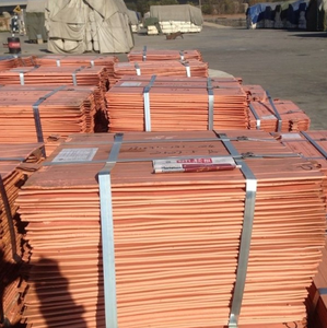 ทองแดงแคโทดความบริสุทธิ์สูง 99.9% สำหรับการหลอมและการกลั่นแบบขายส่ง - Product Image 1