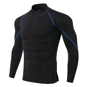Nuevo Slim Fit Transpirable Jogging Wear Premium Calidad superior Mangas completas Gimnasio Camisas Personalizar Diseño casual Rash Guard - Product Image 3