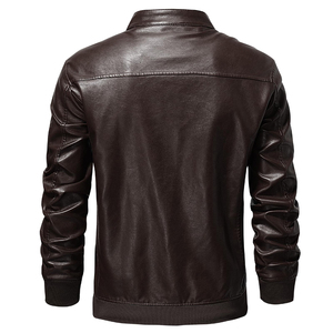New 2026 Leather Men's <b>Jackets</b> High Quality Leather <b>Jacket</b> For Men Distressed Men Fashionable Custom Leather <b>Jacket</b> - Product Image 3