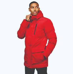 Chaqueta de invierno con bolsillos para hombre, abrigo grueso, chaqueta acolchada con capucha extraíble, chaqueta acolchada de burbujas para exteriores - Product Image 1