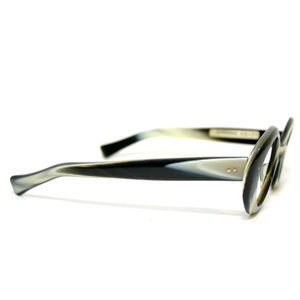 Cadres en corne d'animaux fabriqués à la main Lunettes en corne unisexes légères Montures uniques en forme de diamant de l'Inde - Product Image 3