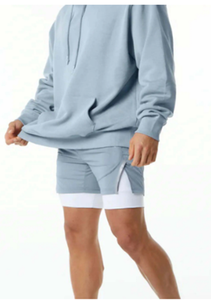 Pantalones cortos de entrenamiento de gimnasio atléticos de verano personalizados para hombres, ropa deportiva de talla grande ecológica de alta calidad, cordón elástico transpirable - Product Image 2