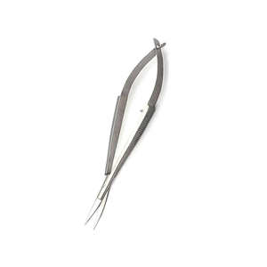 Ciseaux Vannas en acier inoxydable avec logo personnalisé de haute qualité Poignée à ressort manuelle Utilisation chirurgicale Durable Réutilisable Garantie de 2 ans - Product Image 4