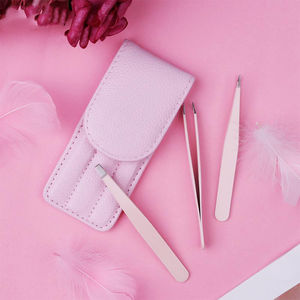 Pinzas para pestañas, 3 uds., juego de pinzas para pestañas, venta al por mayor, las mejores herramientas, Kit de pinzas para cejas profesionales personalizadas con etiqueta privada - Product Image 6