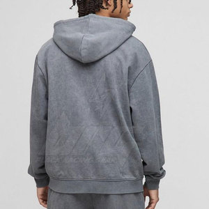 Chándales con cremallera hechos de algodón de nuevo diseño 2025, servicio OEM, cantidad a granel, chándales para hombres al por mayor - Product Image 5