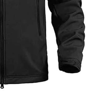 Latest Design <b>Men's</b> Softshell <b>Jacket</b> with Zipper Closure Stand Collar High Street Style Canvas Fabric on Sale - Product Image 5