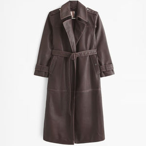 Chaqueta de Motociclista Clásica de Piel de Oveja Genuina para Mujer, Talla Grande, de Alta Calidad, para Primavera, Otoño e Invierno, con Relleno - Product Image 5