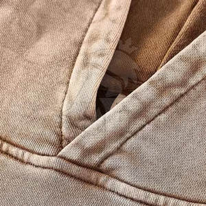 Top Trendy Acid Wash Effect Hoodies para hombres Tela cómoda y suave Durable para la venta en línea - Product Image 5