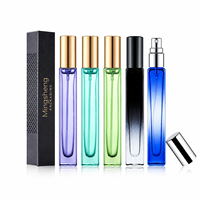 Bouteilles de parfum en verre Mingsheng de bonne qualité pour femmes, 10 ml, 20 ml, 30 ml, 50 ml, format voyage, en vrac, avec vaporisateur