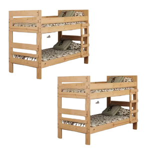 Ensemble de meubles pour chambre d'enfants Lits superposés modernes pour enfants Lit double en bois Lits jumeaux de haute qualité directs d'usine - Product Image 3