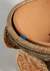 Plantador de animales al por mayor plantador de animales de ratán plantador de animales agitados a mano maceta de plantas vibraciones bohemias - Product Image 5