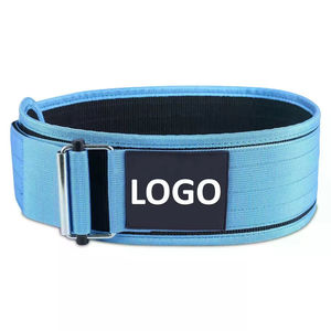 Cinturón de Fitness de Nailon Ligero, Impermeable, Transpirable y Ecológico de Alta Calidad, Unisex, con Hebilla de Palanca Resistente para Gimnasio - Product Image 3