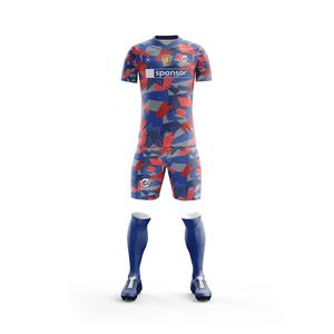 Conjunto completo sublimado de alta calidad, uniforme de fútbol de secado rápido, diseño personalizado, ropa de fútbol, equipo de entrenamiento barato, Fútbol - Product Image 3