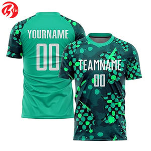 Concevez votre propre équipe porter l'uniforme de football adultes coupe automatisée chemises et hauts vêtements de football maillot de football - Product Image 3