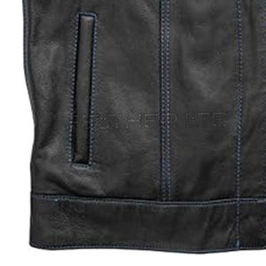 Gilet en cuir grande taille pour hommes, vêtements d'hiver chauds et décontractés, respirant et à prix raisonnable Service OEM disponible - Product Image 6