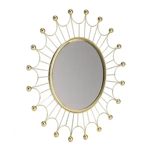 Gold Plated Ship Yacht <b>Porthole</b> Nautical Marine in Wood Round Shape Decorative <b>Porthole</b> <b>Mirror</b> Most Trending Nautical <b>Mirror</b> - Product Image 2